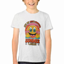 Groovy Summer Vibes Smiley T-Shirt