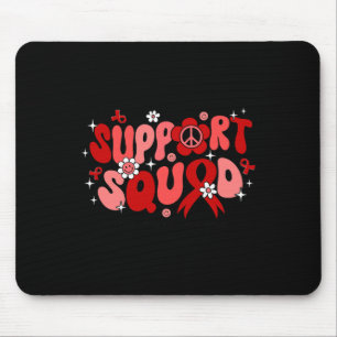 Groovy Support Squad Gehirnaneurysm-Awareness-Gesc Mousepad
