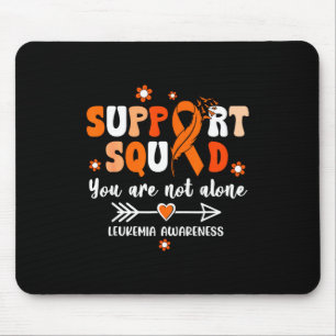 Groovy Support Squad Orange Band Leukämie-Bewussts Mousepad