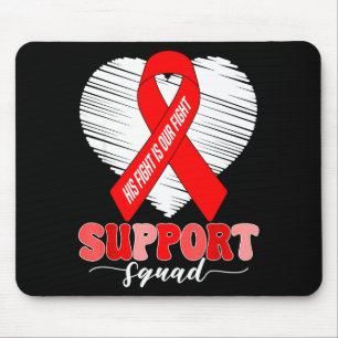Groovy Support Squad Sein Kampf ist unser Kampf He Mousepad