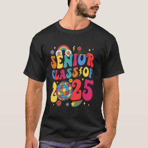 Groovy Süße Abschlussklasse 2025 Abschluss Absolve T-Shirt