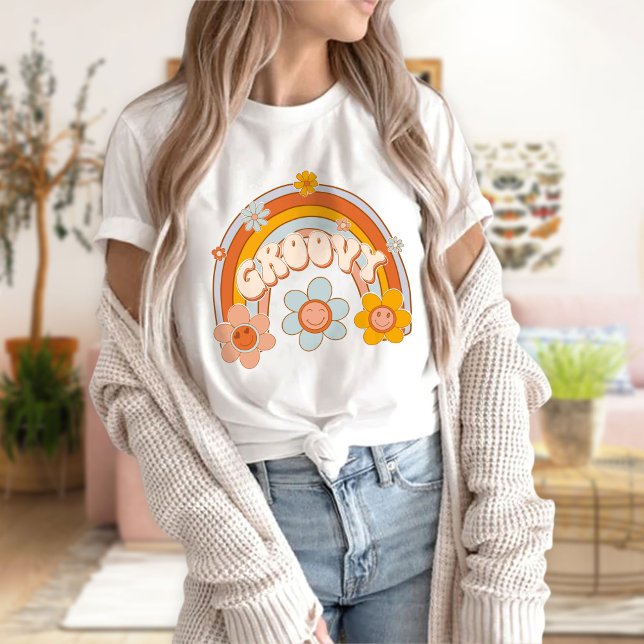 Groovy T - Shirt | Retro Stack T - Shirt | Retro (Von Creator hochgeladen)