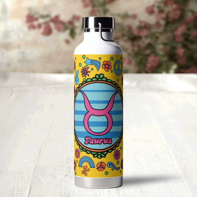 Groovy Taurus Custom Trinkflasche (Von Creator hochgeladen)