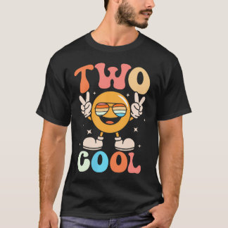 Groovy TCool 2 Jahre alt 2. Geburtstagskinder Girl T-Shirt