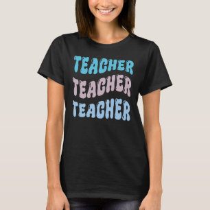 Groovy Teacher, Retro-Lehrer T-Shirt