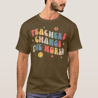 Groovy Teachers verändern Ihren Lehrer wieder auf T-Shirt