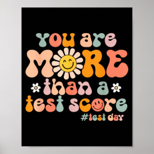 Groovy Testtag Mehr Als Ein Testergebnis Lehrer Poster