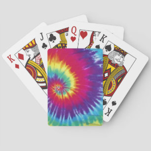 Groovy Tie Dye Hippie Style Playing Cards Spielkarten