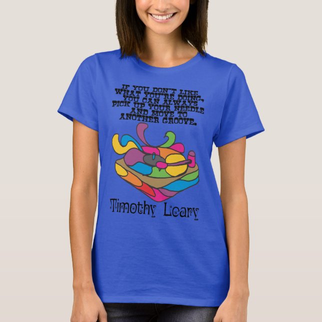 Groovy - Timothy Leary T-Shirt (Vorderseite)