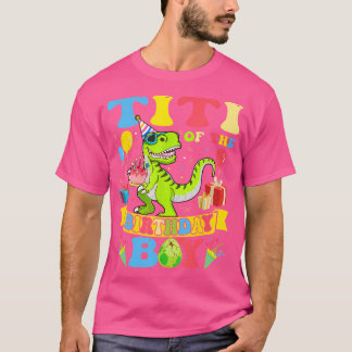 Groovy Titi vom Geburtstagskind T-Rex Dinosaurier  T-Shirt