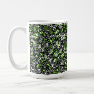 Groovy Trippy Grungy Funky Abstrakt Agender Stolz Kaffeetasse