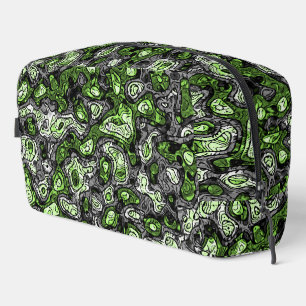 Groovy Trippy Grungy Funky Abstrakte Agender-Stolz Waschbeutel