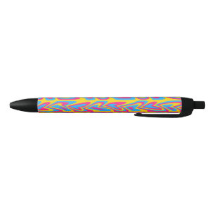 Groovy Trippy Squiggly Quirky Pansexuelle Stolz  Kugelschreiber