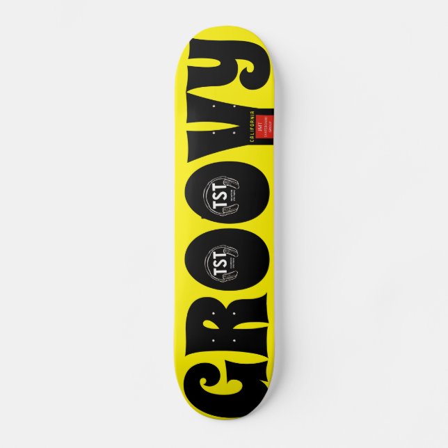 GROOVY/TST-Skateboard Skateboard (Vorderseite)