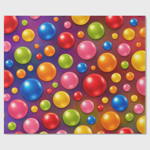 groovy Tupfen  Geschenkpapier