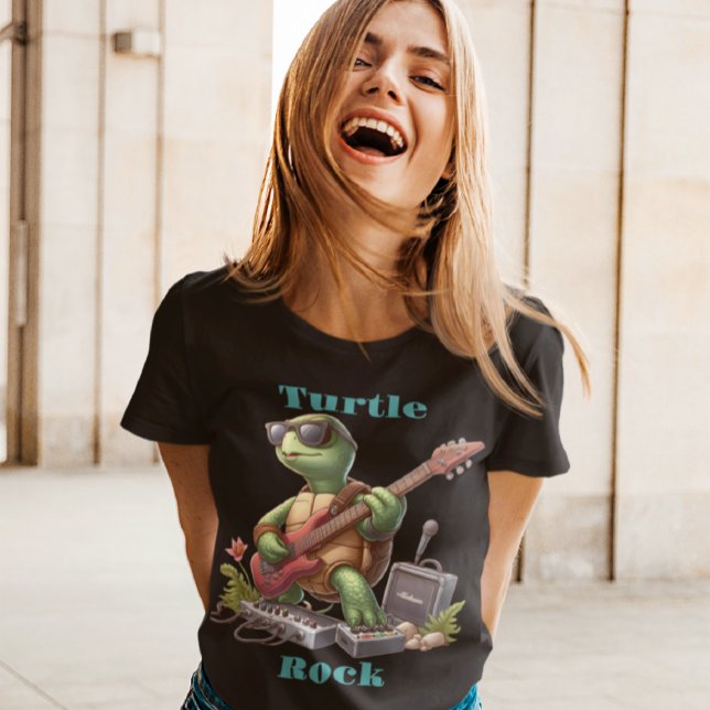 Groovy Turtles Electric Riff T-Shirt (Von Creator hochgeladen)