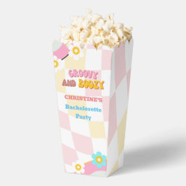 Groovy und stickig gestaltete Junggeselinnen-Absch Geschenkschachtel