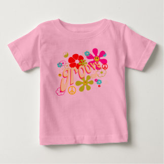 Groovy Vibe 70's Style Baby T-shirt