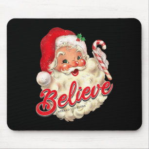 Groovy Vintag Santa Claus Merry Christmas Men Wom Mousepad