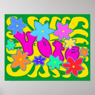 Groovy Vote Poster