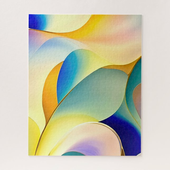 GROOVY WAVY PASTELS PUZZLE (Vertikal)