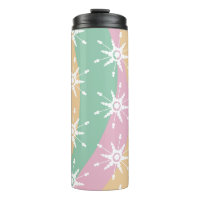 Groovy Weihnachten Schneeflocken Wirbel Marmor