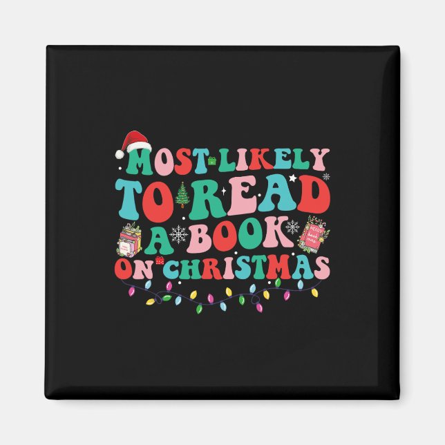 Groovy Weihnachten wird am ehesten ein Buch über C Magnet (Vorne)