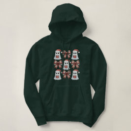 Groovy Weihnachtsghost und Coquette Hoodie