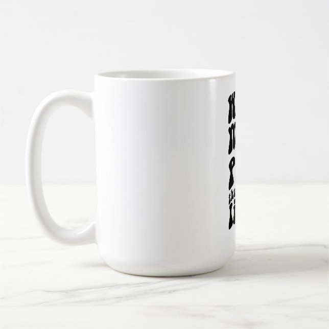 Groovy Whats punk mehr als die öffentliche Bibliot Kaffeetasse (Links)