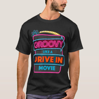 Groovy wie ein Laufwerk im T - Shirt