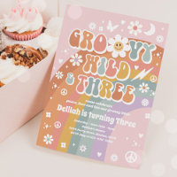 Groovy Wild und Three Hippie 3. Geburtstag Party
