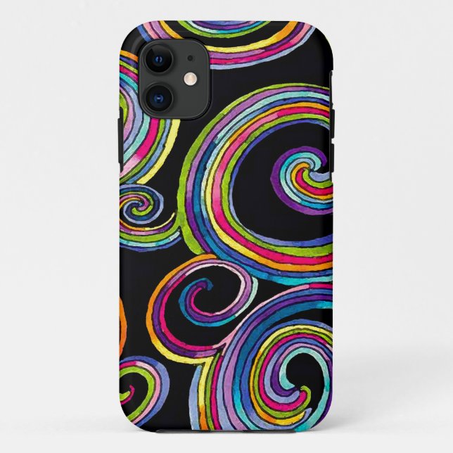 Groovy Wirbel - iPhone5/5s/SE Fall Case-Mate iPhone Hülle (Rückseite)