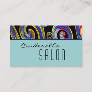 Groovy Wirbel ~ UNISEX Business Cards Visitenkarte
