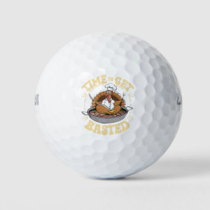 Groovy Zeit, um gebraten zu werden, süßer Truthahn Golfball
