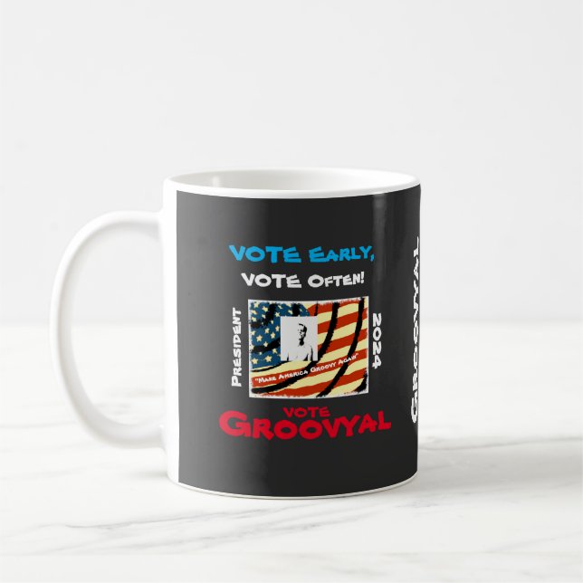 Groovyal als Präsident Kaffeetasse (Links)