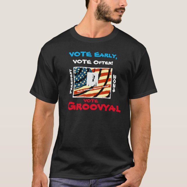 Groovyal für den T - Shirt 2024 (Vorderseite)
