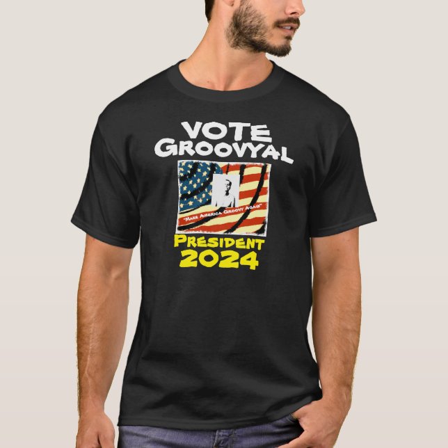 Groovyal für den T - Shirt 2024 (Vorderseite)