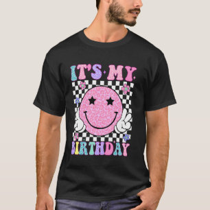 Groovy's My Birthday Girls Women Teens Kids Flo T-Shirt