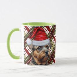 Grorder Terrier Red Green Holiday Kariert Weihnach Tasse