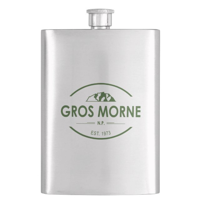 Gros Morne Nationalpark Flachmann (Vorderseite)