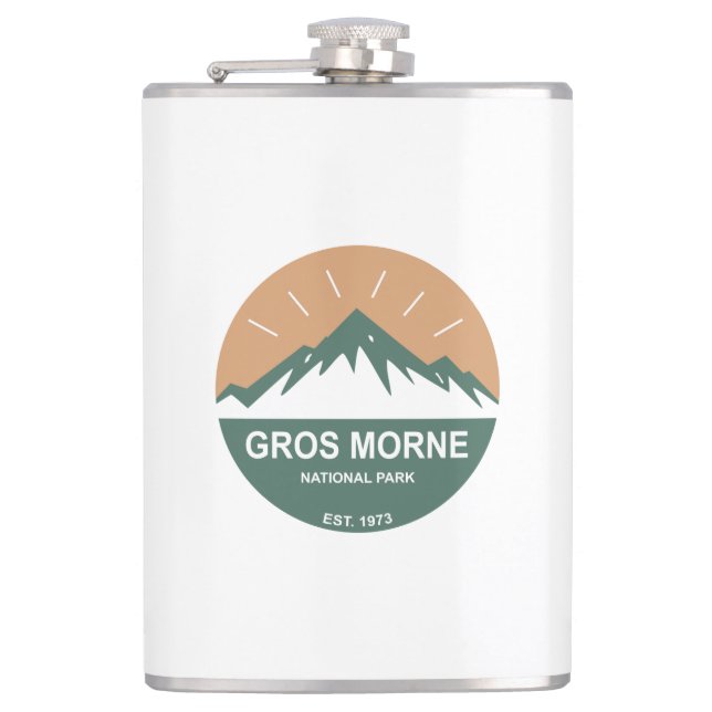 Gros Morne Nationalpark Flachmann (Vorderseite)