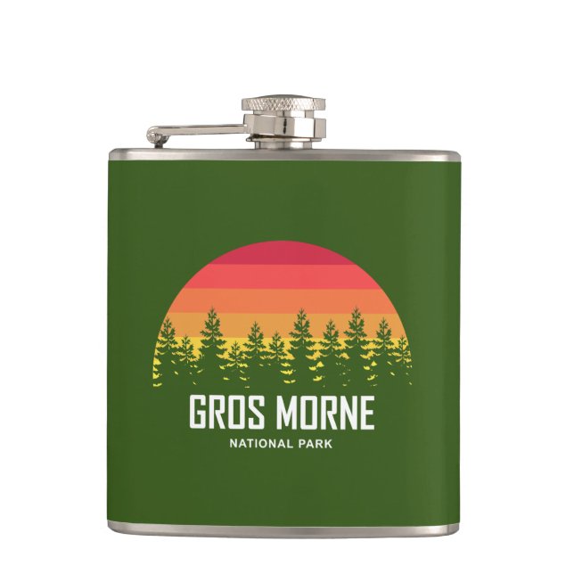Gros Morne Nationalpark Flachmann (Vorderseite)