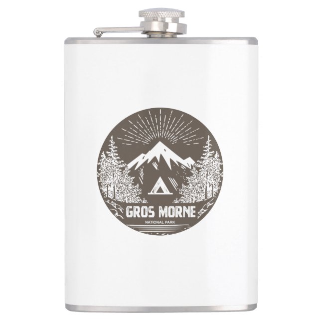 Gros Morne Nationalpark Flachmann (Vorderseite)