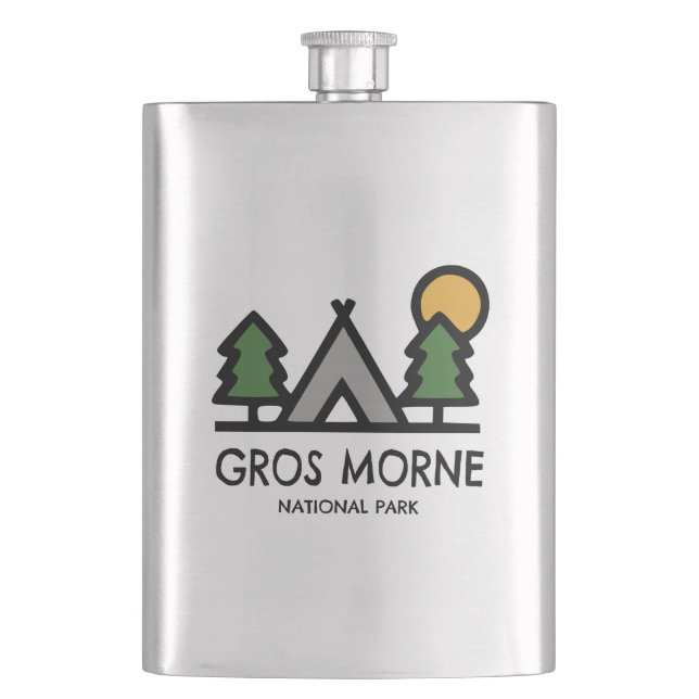 Gros Morne Nationalpark Flachmann (Vorderseite)