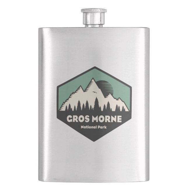 Gros Morne Nationalpark Flachmann (Vorderseite)
