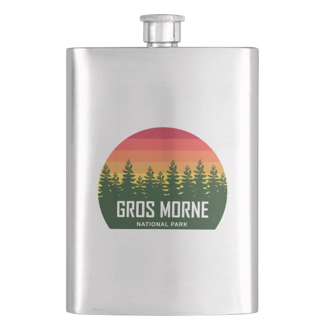 Gros Morne Nationalpark Flachmann (Vorderseite)
