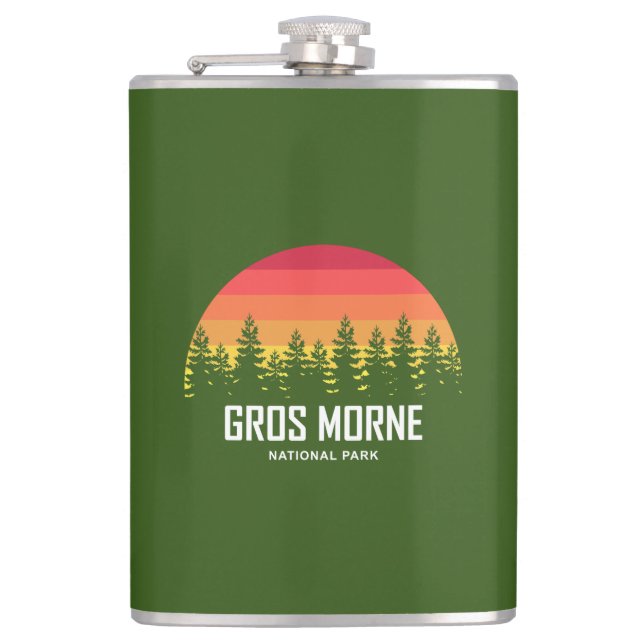 Gros Morne Nationalpark Flachmann (Vorderseite)