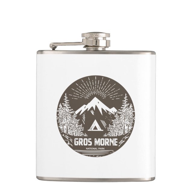 Gros Morne Nationalpark Flachmann (Vorderseite)