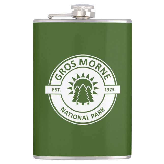 Gros Morne Nationalpark Flachmann (Vorderseite)