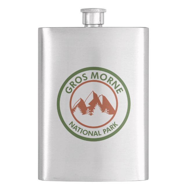 Gros Morne Nationalpark Flachmann (Vorderseite)